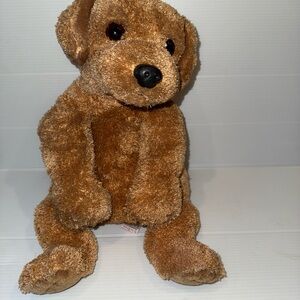 Ty Classic Scooter Brown Puppy Dog Plush 16" 1999 Lab Retriever Stuffed Animal